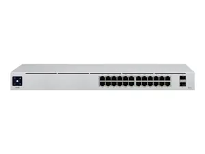 UBIQUITI USW-24-POE Gen2 24 prievadų + 2xSFP+ Gigabit PoE+ UniFi komutatorius