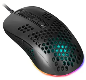 Žaidimų, optinė, laidinė pelė DEFENDER GM-620L SHEPARD 12800dpi 7P RGB