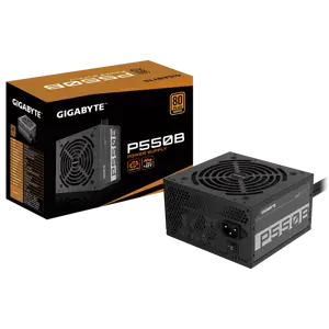 Maitinimo blokas GIGABYTE P550B, 550 W, 80 PLUS Bronze