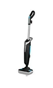 "Tefal VP6555RH", Nešiojamasis garų valytuvas, 0,6 l, juodas, sidabrinis, mygtukai, 1200 W, 30 s