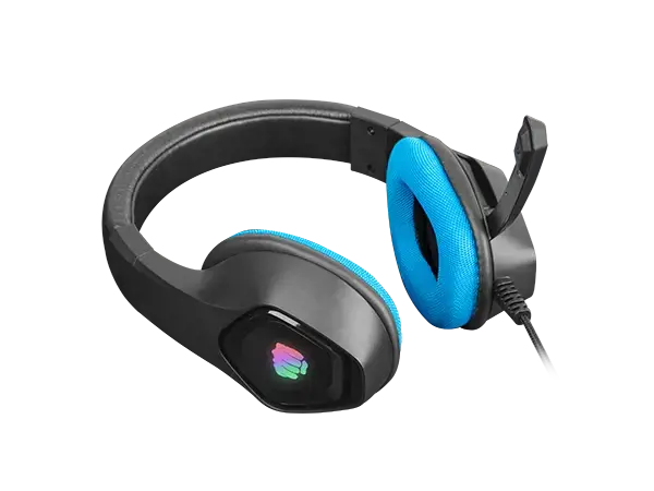 NATEC Fury žaidimų ausinės Phantom black-blue