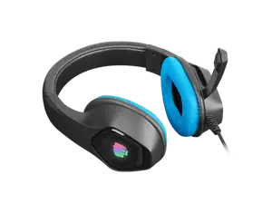 NATEC Fury žaidimų ausinės Phantom black-blue