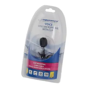 ESPERANZA EH178 MICROPHONE WITH CLIP VOICE