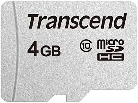 TRANSCEND 4GB microSD be adapterio 10 klasės