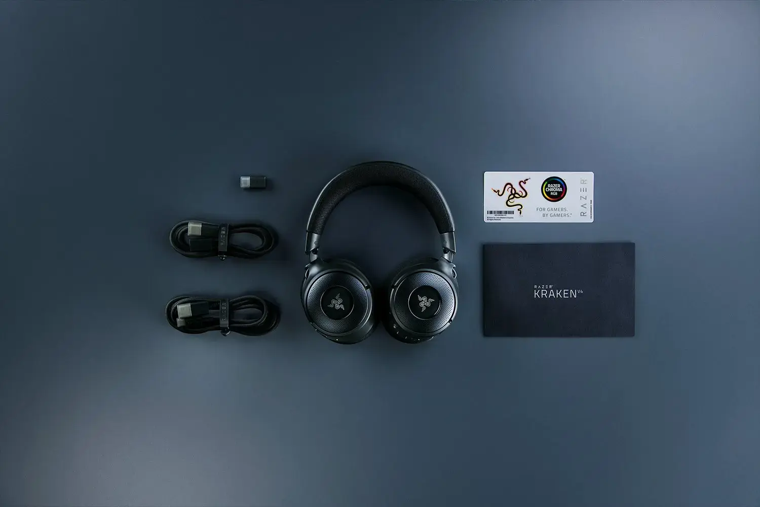 Razer Kraken V4 Belaidės žaidimų ausinės, Bluetooth, Juoda