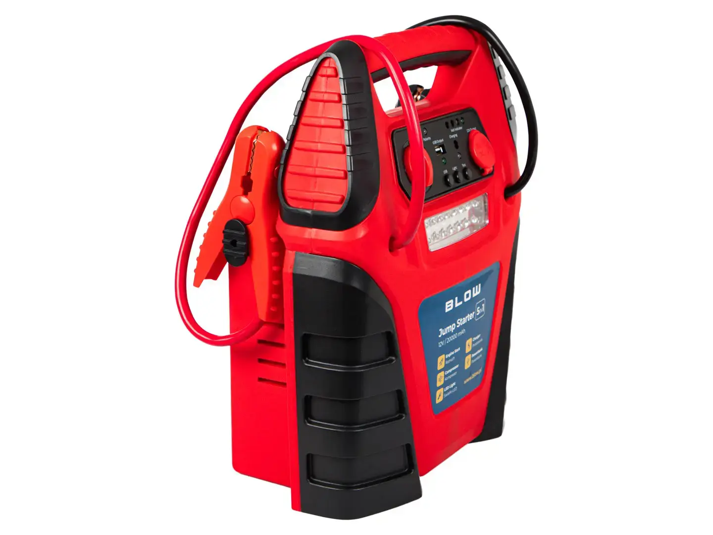 Jump Starter compressor rectifier 5in1"