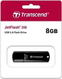 ATMINTIES KAUPIKLIS FLASH USB2 8GB/350 TS8GJF350 TRANSCEND