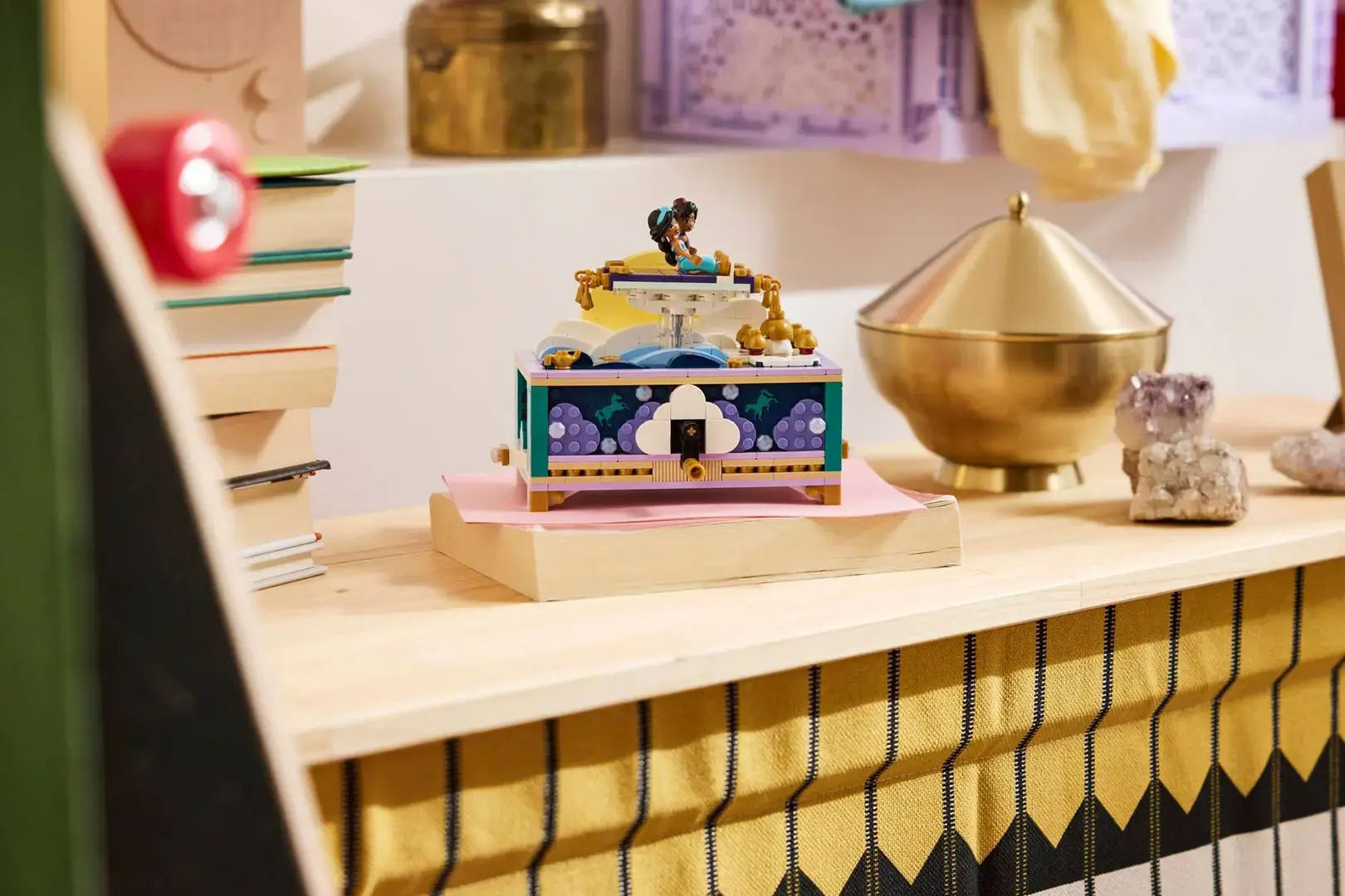 LEGO DISNEY 43295 Jasmine's Jewelry Box