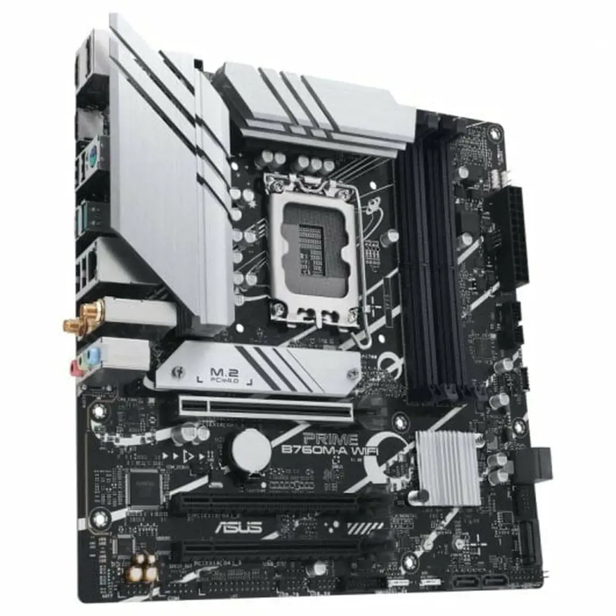 ASUS PRIME B760M-A WIFI, "Intel", LGA 1700, "Intel® Celeron®", "Intel® Core™ i3", "Intel® Core™ i5", "Intel® Core™ i7", "Intel® Core™ i9",..., LGA 1700, DDR5-SDRAM, 128 GB