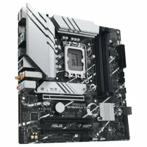 ASUS PRIME B760M-A WIFI, "Intel", LGA 1700, "Intel® Celeron®", "Intel® Core™ i3", "Intel® Core™ i5", "Intel® Core™ i7", "Intel® Core™ i9",..., LGA 1700, DDR5-SDRAM, 128 GB