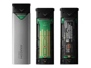 AXAGON EEM2-UG2 USB-C 3.1 Gen 2 - M.2 NVMe SSD 42-80 mm dėžutė