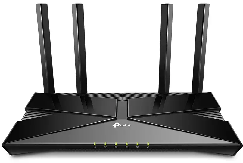 TP-Link ARCHER AX23, "Wi-Fi 6" (802.11ax), dviejų dažnių (2,4 GHz / 5 GHz), Ethernet LAN, 5G, juodas, stalinis maršrutizatorius