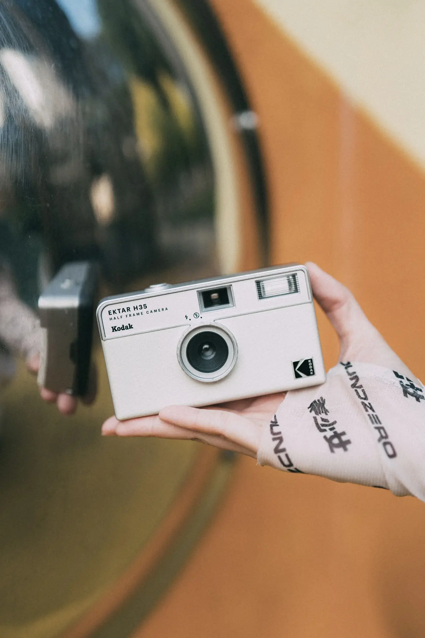 Kodak Half Frame Film Camera EKTAR H35 White