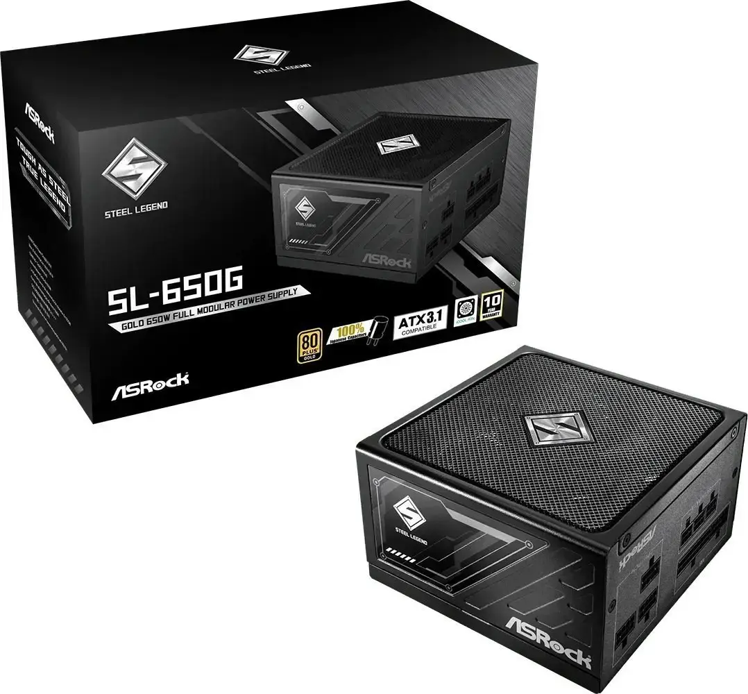 Maitinimo blokas ASROCK SL-650G, 650 W, 80 PLUS Gold
