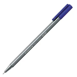 Vienkartinis rašiklis STAEDTLER TRIPLUS FINELINER 334, 0,3 mm, mėlyna