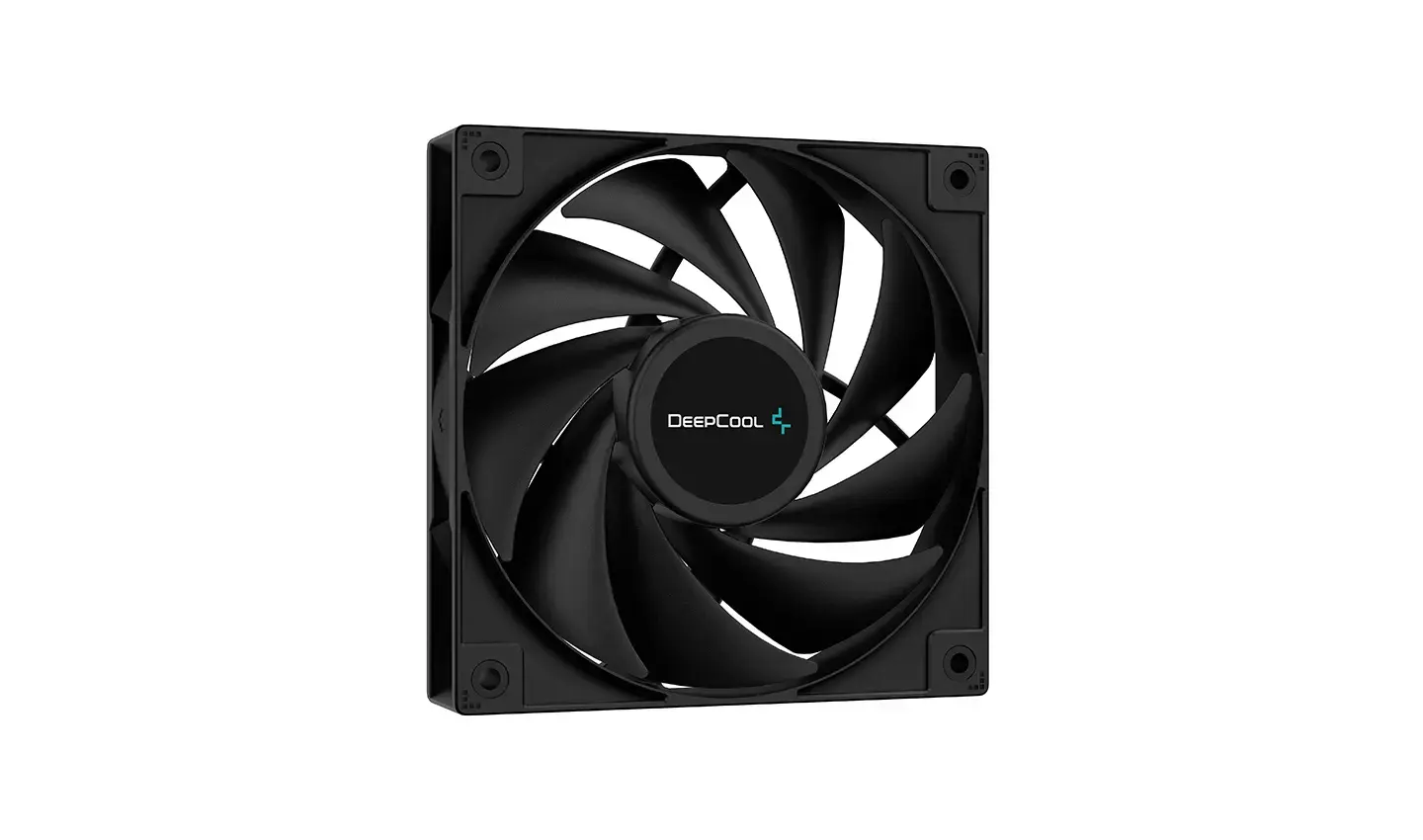 "DeepCool AG400", Oro aušintuvas, 12 cm, 31,6 dB, 75,89 cfm, aliuminis, juodas