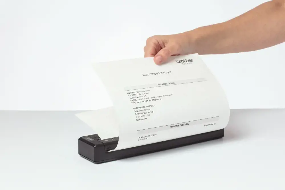 Brother PJ-863, Tiesioginis terminis, Mobilusis spausdintuvas, 300 x 300 DPI, 2D brūkšninis kodas, Brūkšninis kodas, Tekstas, 160 µm, 20,3 cm