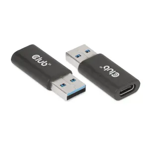 CLUB3D USB 3.2 Gen1 Type A to USB 3.2 Gen1 Type C Adapter M/F, USB A, USB TYPE C, 3.2 Gen 1 (3.1 Ge…