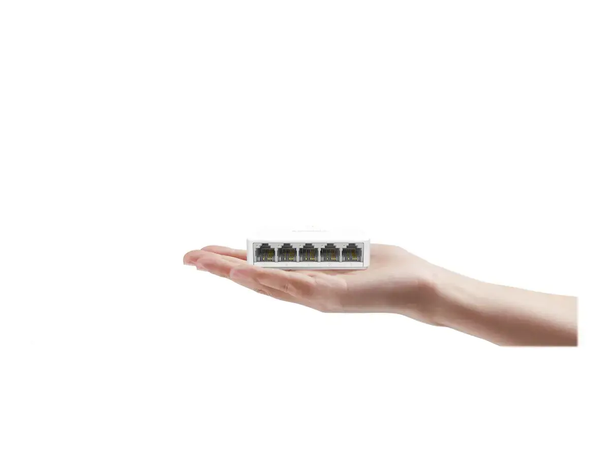 TINKLO KOMUTATORIUS 5 PRIEVADŲ 10/100M/MS105 MERCUSYS