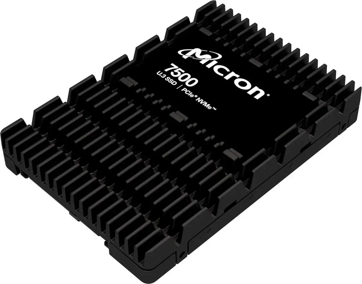 SSD Micron 7500 PRO 1.92TB U.3 (15mm) NVMe PCI 4.0 MTFDKCC1T9TGP-1BK1DABYYR (DWPD 1) TCG