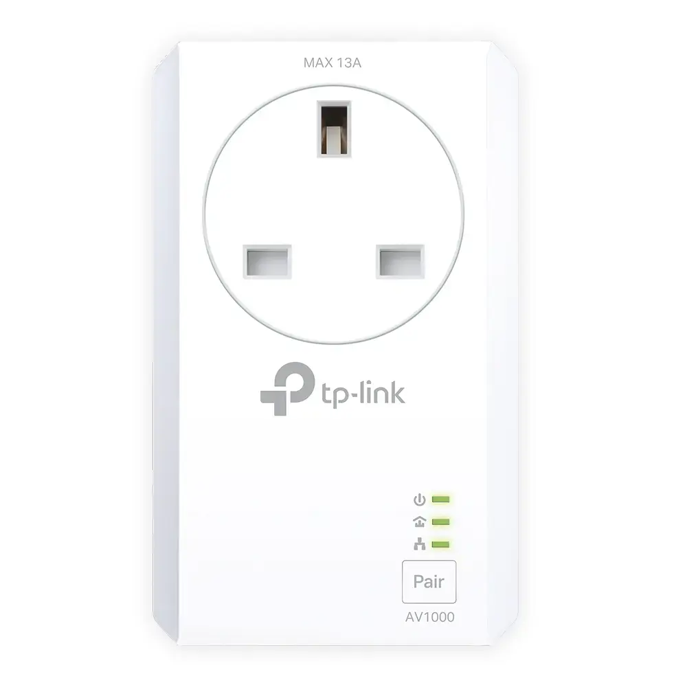 TP-Link TL-PA7027P KIT, 1000 Mbps, IEEE 1901, IEEE 802.3, IEEE 802.3u, G tipo, Gigabit Ethernet, 10,100,1000 Mbps, HomePlug AV2