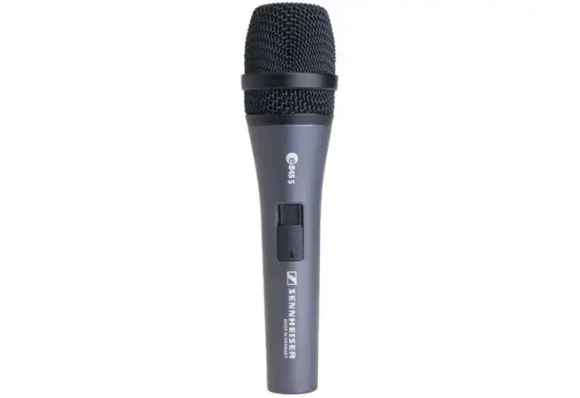 Sennheiser e 845-S - dynamic microphone, supercardioid, switchable version