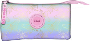 T. Pencil Case Gold Wings Moonflower