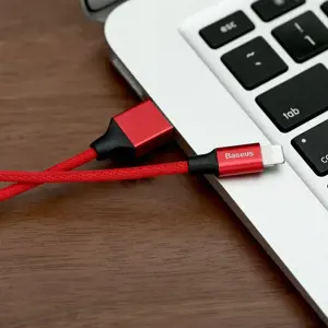 Baseus Yiven USB | Lightning Cable with Material Braid 1,8M red (CALYW-A09)