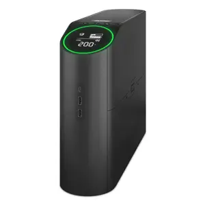 APC Back-UPS Pro BGM2200B-GR - 2200VA/1320W, 4x Schuko & 2x C13 outlets, 3x USB charger, USB datapo…