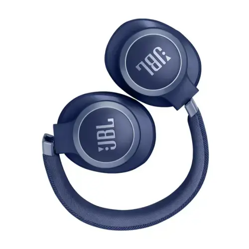 JBL belaidės ausinės "Live 770NC", mėlynos spalvos