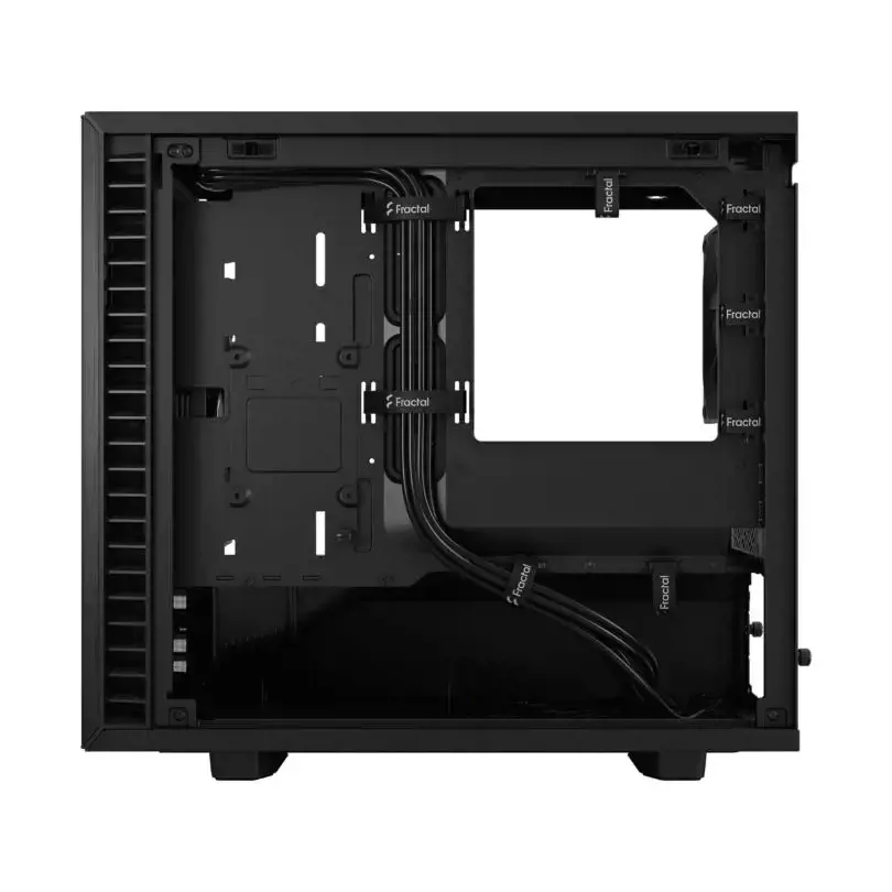 Fractal Design Define 7 Nano Black TG Light Tint, Mini ITX, Mini-DTX, maitinimo šaltinis pridedamas Ne
