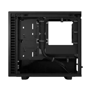 Fractal Design Define 7 Nano Black TG Light Tint, Mini ITX, Mini-DTX, maitinimo šaltinis pridedamas Ne