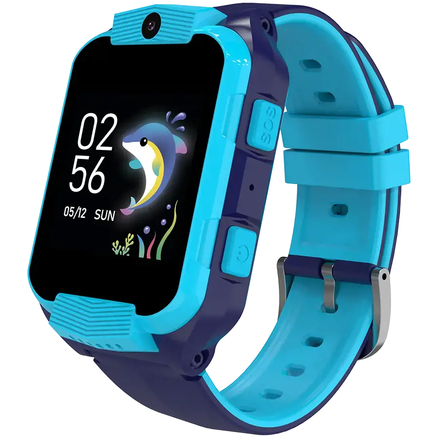 CANYON Cindy KW-41, 1,69'' IPS spalvotas ekranas 240*280, ASR3603C, Nano SIM kortelė, 192+128MB, GSM(B3/B8), LTE(B1.2.3.5.7.8.20) baterija 680mAh, integruota TF kortelė: 512MB, mėlyna, šeimininkas: 53,3*42,3*14,5 mm, dirželis: 230*20 mm, 36g