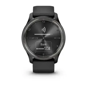Garmin vivomove Trend Juoda, silikoninė