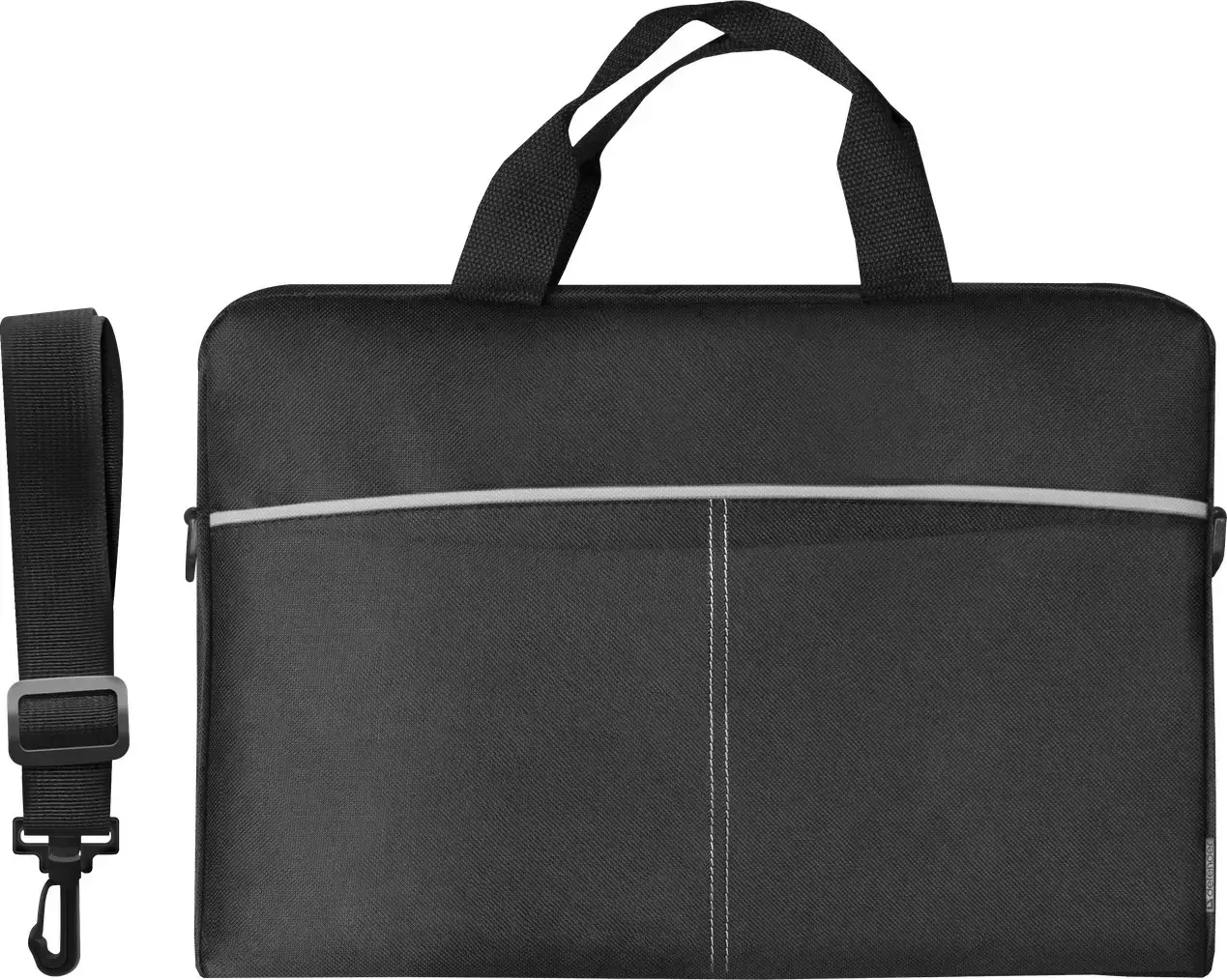 "Defender Lite" nešiojamojo kompiuterio dėklas 39,6 cm (15,6"), juodas, pilkas