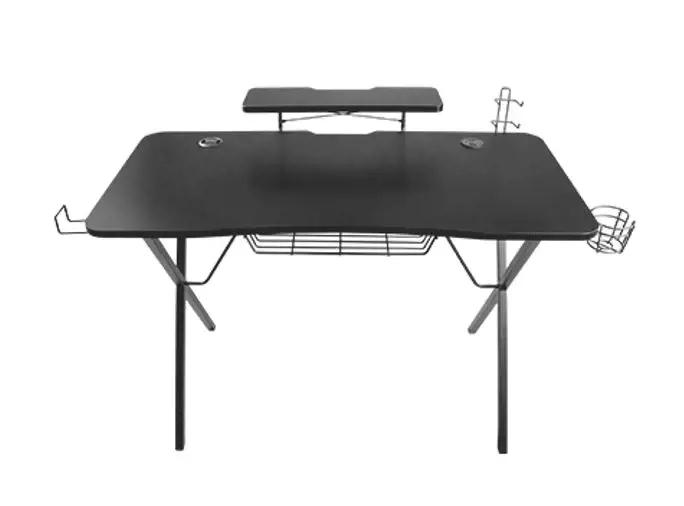 Žaidimų stalas Natec Genesis Holm 300 RGB, Juoda