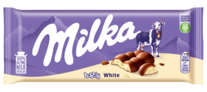 Šokoladas MILKA Bubbly White, 95 g,