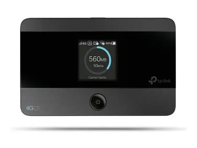 TP-Link 4G LTE mobilusis "Wi-Fi", Mobiliojo belaidžio tinklo įranga, Juoda, nešiojamasis, 802.11b, 802.11g, "Wi-Fi 4" (802.11n), 150 Mbit/s, 2G, 3G, 4G, Edge, GPRS, GSM, HSPA, HSPA+, LTE, UMTS