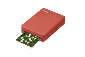 Canon SELPHY QX20 RD, Dye-sublimation, 287 x 287 DPI, 2.8" x 3.3" (7.2x8.5cm), Wi-Fi, Direct printing, Red, Terracotta