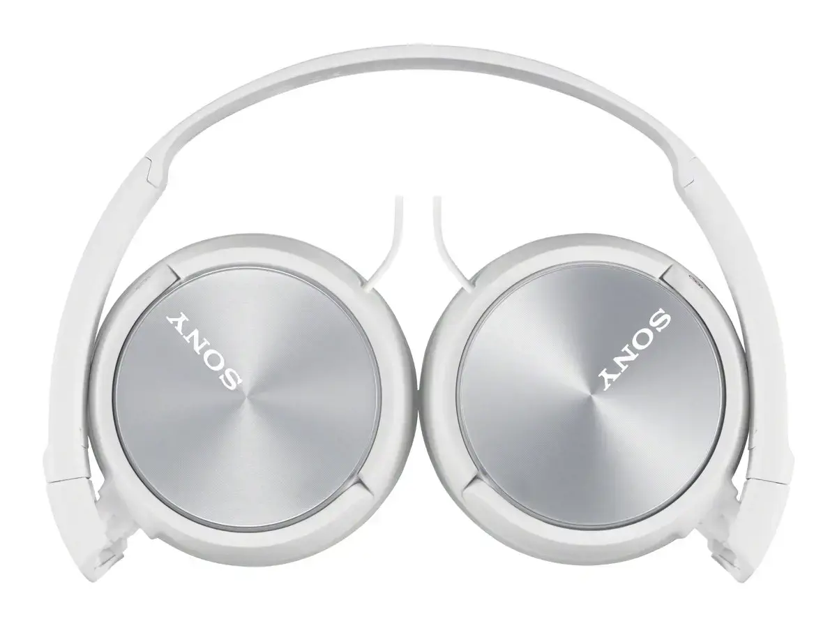 "Sony MDR-ZX310", laidinės, 10 - 24000 Hz, muzikinės, 125 g, ausinės, baltos spalvos