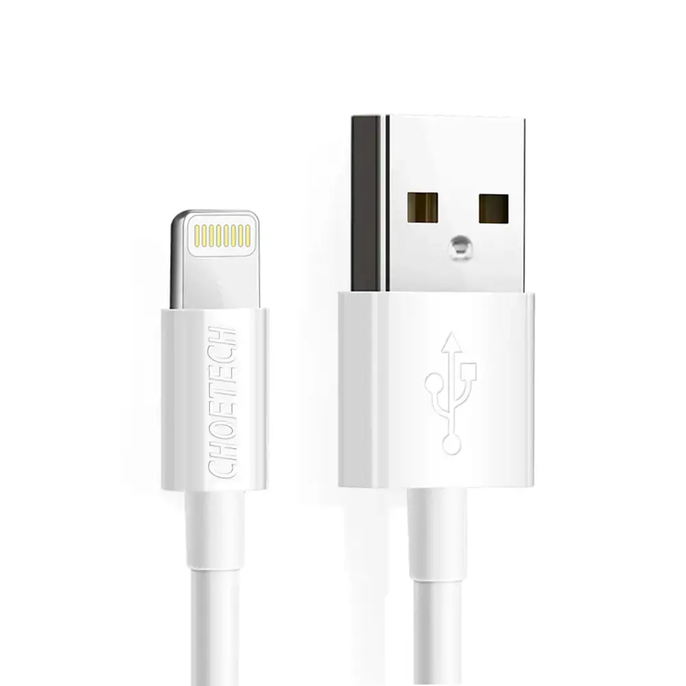Choetech MFI USB - Lightning charging data cable 1,2m white (IP0026 white)