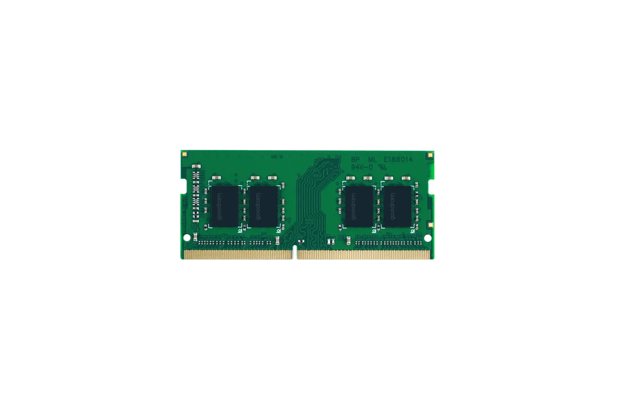 Goodram GR2400S464L17S/8G, 8 GB, 1 x 8 GB, DDR4, 2400 MHz, 260-pin SO-DIMM, Green
