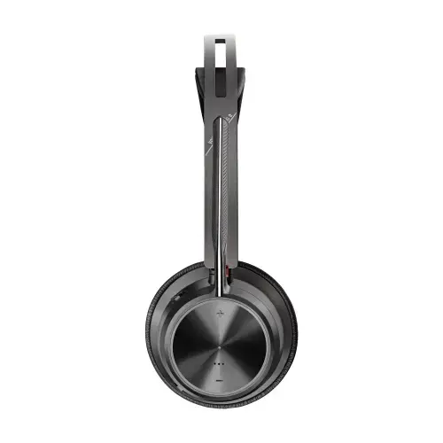 Poly Voyager Focus 2 Belaidės ausinės, Bluetooth, USB-C/A Adapter, Charging stand, Juoda