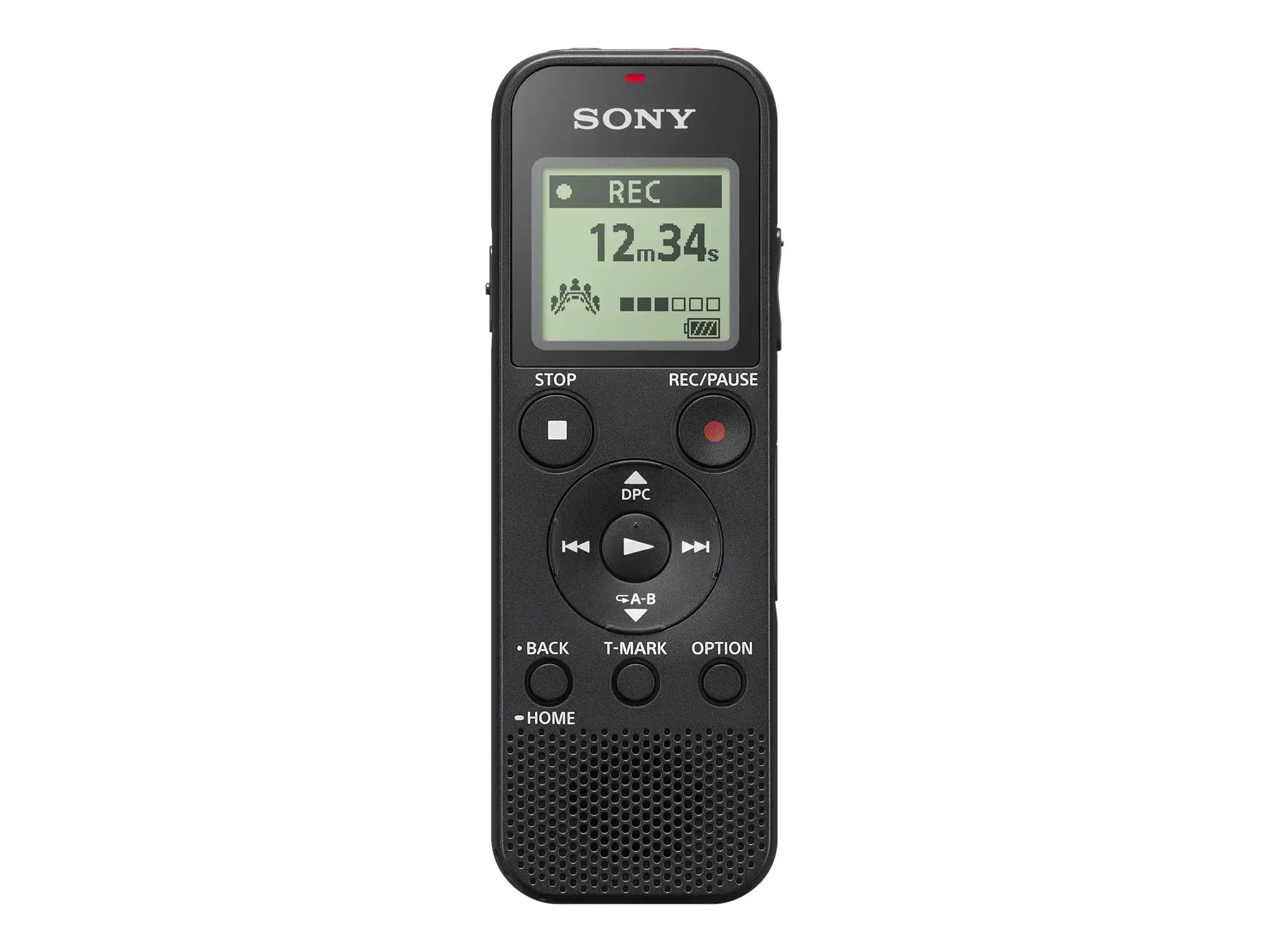 "Sony ICD-PX370", 159 h, MP3, 15 - 20000 Hz, 48 - 192 Kbit/s, USB, šarminis