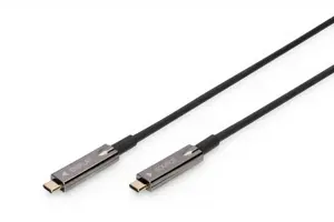 DIGITUS USB Type-C - USB Type-C AOC hibridinis FO kabelis 4K 60Hz USB 3.1 SPEC 10 m