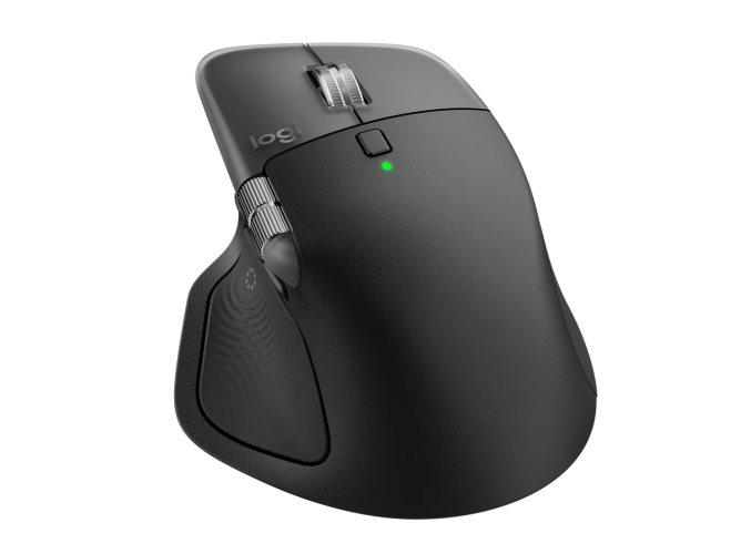 Logitech MX Master 4 for MAC Belaidė pelė RF Wireless + Bluetooth, 8000 DPI, Space Black
