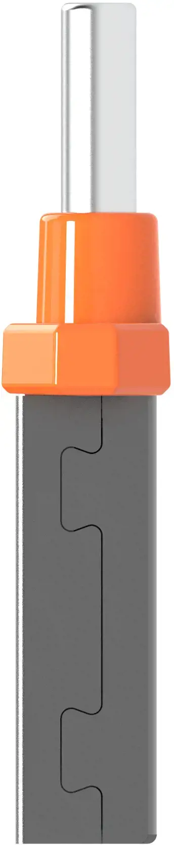 "Silicon Power Mobile C21", 32 GB, A tipo USB / C tipo USB, 3.2 Gen 1 (3.1 Gen 1), be dangtelio, 2,5 g, pilka, oranžinė