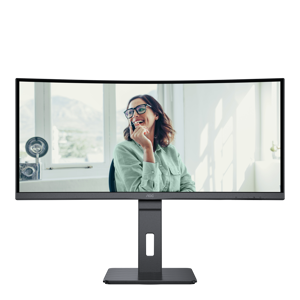 AOC CU34P3CV 34 colių VA 3440x1440 21:9 4 ms HDMI DP USB Juoda