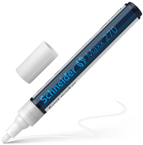 Žymeklis SCHNEIDER PAINT MARKER 270 1-3mm. balta