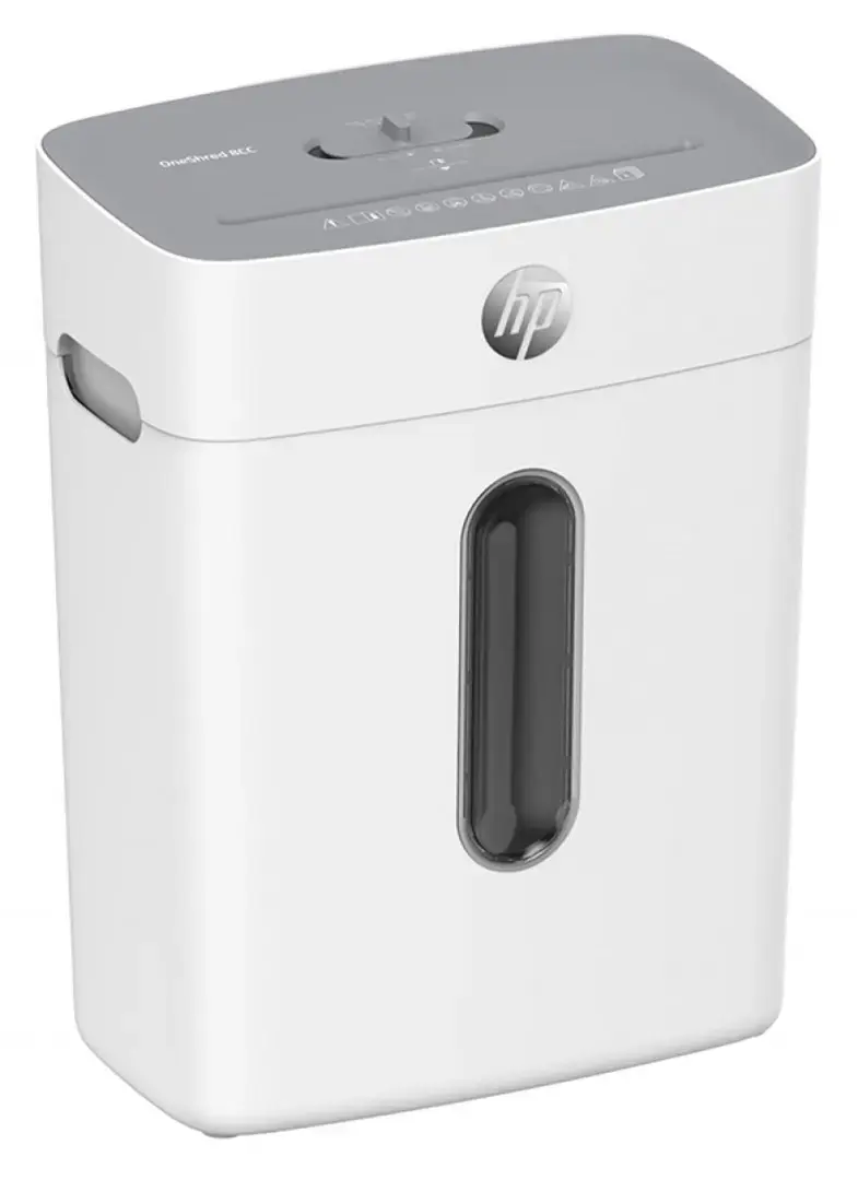 HP ONESHRED 8CC 15L popieriaus smulkintuvas Mikroskopinis smulkinimas